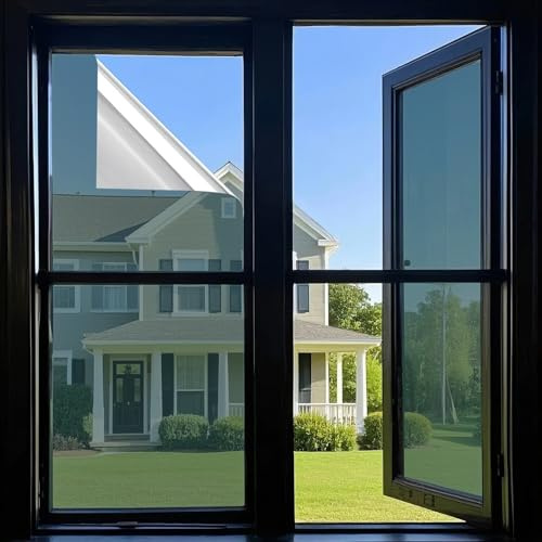 Ceramic Window Tinting Film - Superior Heat Rejection, Blocks 99% Harmful UV Rays, Enhances Privacy, Reduces Glare, Long-Lasting for Residential & Commercial Use (Sapphire Blue 17.5 Inch X 6.56 Feet)