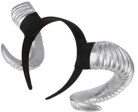 minkissy Halloween Headband Horn Hair Hoop Devil Horns for Boys and Girls Adults Simulated Headpiece