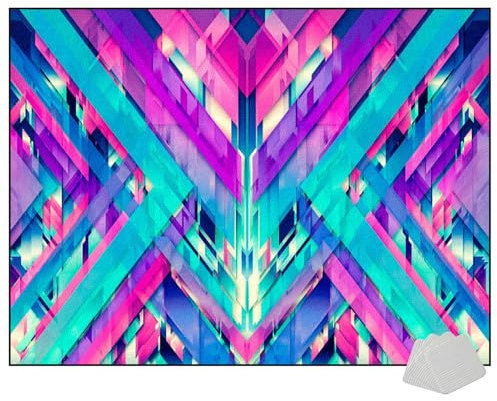 ZAJENKUB Schlagzeugteppich Drum Teppich rutschfeste Unterseite Drum Rug Elektronisches Jazz Schlagzeug Kit für Bass Drum Snare Drum und andere Instrumente Geschenk für Schlagzeuger 210 x 180 cm
