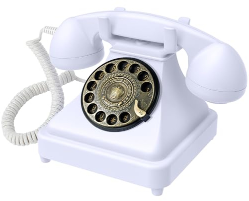 Audio Guest Book Telephone Vintage Metal Turntable, Recording Phone Enabled, On-Device Playback & Password Protection, 16GB Storage, Ideal for Weddings, Events, Parties & Classroom Voice Messaging