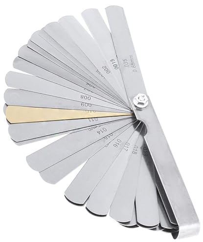 Strumenti Professionali Per La Liuteria Righello Per La Misurazione Dell'altezza Delle Corde Della Chitarra 32 Pezzi In Acciaio Inossidabile