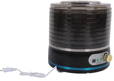 AKLOSIPY Machine de Déshydrateur Alimentaire à 8 Couches pour Fruits Légumes Snacks pour Animaux de Compagnie - Séchante Alimentaire électrique avec Prise Européenne