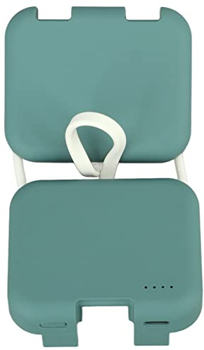 AKLOSIPY Telefono Portatile con Cavi Integrati, Design a Clamp/Holder Posteriore Pieghevole, Ideale per l'uso Esterno e Energia di Emergenza