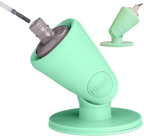 Support de vernis à ongles anti-déversement, charnière en silicone, support de bouteille de vernis à ongles, outils de manucure, accessoires de vernis à ongles pour salon à domicile