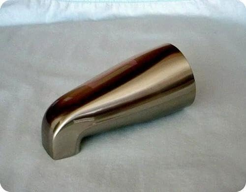 FIXED UP FINDS for Tub Spout, 1/2 IPS Nose Mount, Satin Nickel Finish