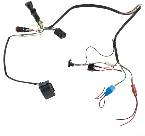 Kit interruttore ricevitore RC 2,4 G per bambini elettrico su auto, cablaggio fai da te con telecomando per modelli RX18 6V RX23 12V RX37, parti di modifica del motore in metallo ABS (senza