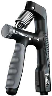 Gripstyrketestare, Dinamometric Hand Expander Antebrachial Muscles Gym Man Exercise Handgrip Dynamometer(Zwart)
