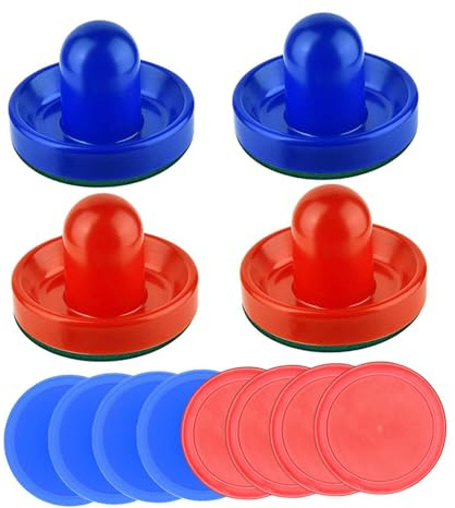 QLECXZI Air Hockey Pushers e accessori Tavoli da gioco per bambini e adulti, divertimento per famiglie al chiuso, che offre un'esperienza di gioco completa , Stile E