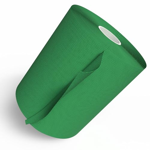 Horn Medical Horn-Haft fein color - Kohäsive Fixierbinde, weich, rutschfest, hautverträglich, selbsthaftend, Grün (10 cm x 20 m)