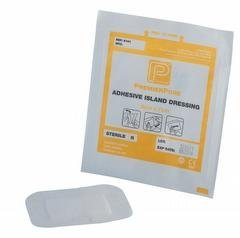 PremierPore Adhesive Absorbent Island Dressing, Pack of 50, 10 x 10 cm
