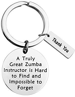 KUIYAI Zumba Instructor Gift Thank You Gift A Truly Great Zumba Instructor Is Hard To Find And Impossible To Forget Appreciation Gift For Zumba Teacher