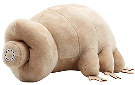 BBABBT Wasserbär Plüschtier Bärtierchen, 25cm Meerwasserbär Simulation Plüschtier, Kinderspielzeug/Spielzeug Erwachsene/Geschenke Familie, Freunde und Liebhaber