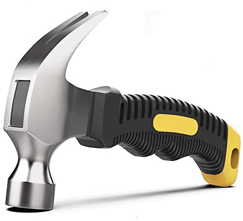 Claw Hammer for Nails, Heavy Duty Small Hammers, Compact for household drawer and Backpacks