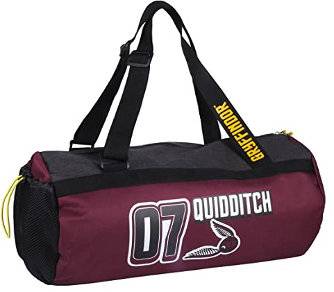 CERDÁ LIFE'S LITTLE MOMENTS - Bolsa Deporte Harry Potter Idónea para Llevar toda tu Equipacion Deportiva en su Interior y la Botella de Agua en el Bolsillo Lateral con Cierre por Goma Elástica