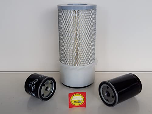 Filter - Set (klein) kompatibel mit O & K L4 mit Motor Deutz F2L 411/1011 Ölfilter, Luftfilter, Kraftstofffilter
