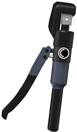 Herramienta hidráulica de crimpado, crimpadora de cable manual con troquel de crimpado y mango antideslizante, crimpadora de terminales de orejetas de cable Herramientas de estampación de alambre p