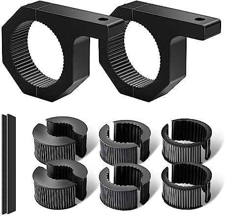Chelhead 2 Stück Led Arbeitsleuchten Halterung Universal 25-50mm | 1.5 2, Universelle Klemmhalterung für LED Zusatzleuchten, Geeignet für Motorräder Geländewagen, ATVs, UTVs, LKWs