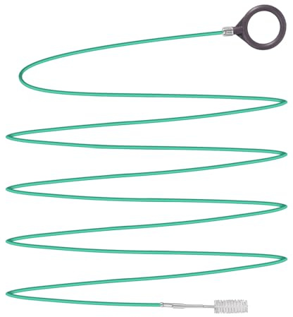 Tube Brosse de Nettoyage, 300cm Brosse de Vidange de Nettoyage Extra Longue Flexible Fil Tuyau Outil pour Voiture Toit Ouvrant Réservoir de Carburant Réfrigérateur Système de Filtre