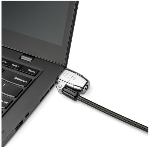 Kensington ClickSafe 2.0 Universal Keyed Laptop Lock - Candado de Seguridad con Llave Maestra (1,8 m)