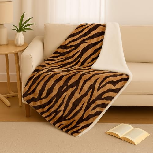 GX GARGIX Coperta in Pile, Plaid Caldo Invernale per Divano, Morbida Agnellato, Lavabile 200x200cm Varie Fantasie Inverno Autunno (DMO-12)