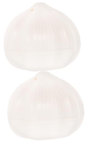 EXHUMKY 2pcs Manual Garlic Mincer and Ginger Crusher Effortless Cleaning Compact for Easy Use for Garlic and Vegetable Preparation