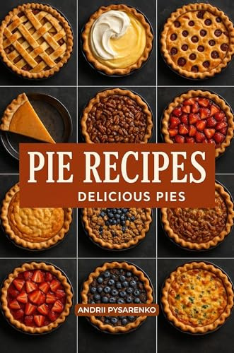 Pie Recipes Cookbook: Easy, Classic & Festive Pies for Every Holiday Delicious Fruit, Cream, Custard & Savory Pies for Thanksgiving, Christmas & Family Gatherings (Baking Books Book 4)