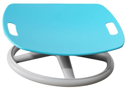 Milageto Silla giratoria para niños, Asiento Giratorio, Entrenamiento Educativo de coordinación Corporal para Mejorar reacción y concentración, Azul