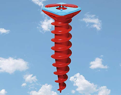 GardenFix Eindrehbodenhülse - passend für alle Rundrohre mit Ø 40 mm, 50mm und 55 mm