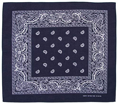 MFH Bandana Baumwolle Marine Blau
