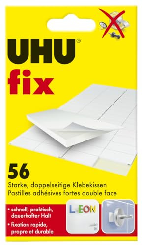UHU Klebekissen fix, doppelseitig, weiß