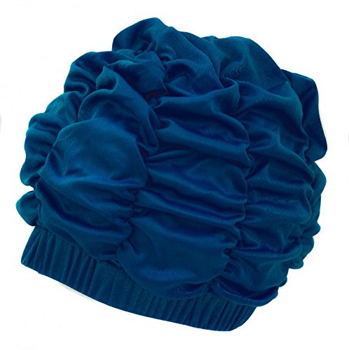 Aqua Speed Badekappe für Damen + inkl. E-Book | Retro Schwimmkappe | Bademütze | Badehaube | Schwimmmütze | Duschhaube | Shower Cap