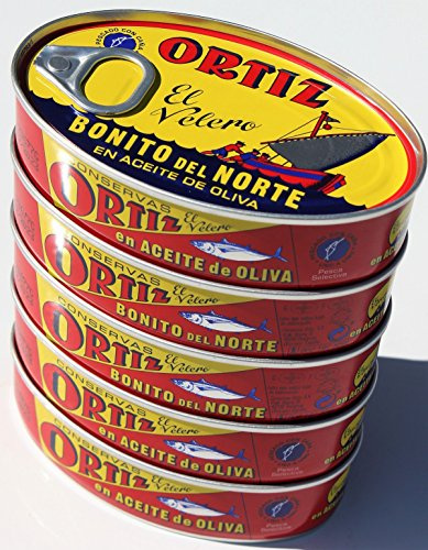 El Velero - Bonito del Norte en Aceite de Oliva - Atún Blanco - 112 g - [pack de 5]