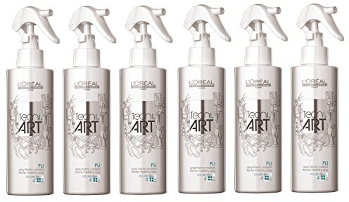 6er Pli Thermo Spray Tecni Art Loreal Professionnel Volumen je 190 ml = 1140 ml