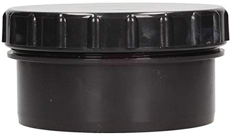110mm Black Solvent Weld Soil Access Cap