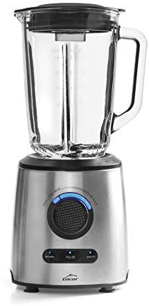 Lacor 69581-69581-Batidora eléctrica INOX 1000 W, Libre de BPA, 1'50 L | En acero inoxidable, para un uso práctico y profesional en cocina; libre de BPA, con 50 L de capacidad, versátil y duradero