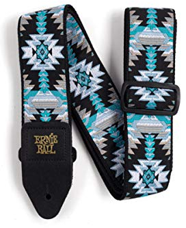 Ernie Ball Jacquard-Gitarrengurt - Albuquerque Blue