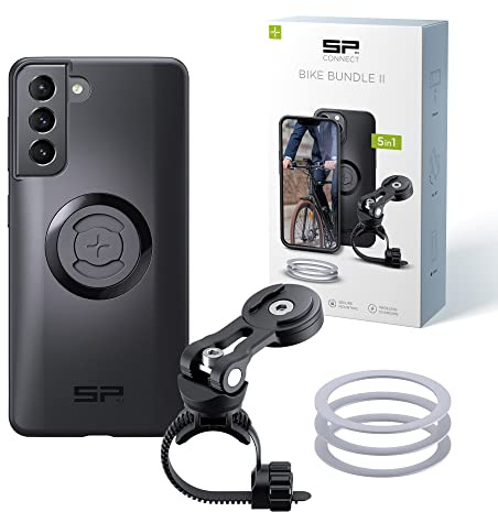 SP CONNECT Moto Bundle | SPC+ | kompatibel mit Samsung S21 | Handyhalter für Motorrad Bike Moped Roller | Gadget Halterung für Navi