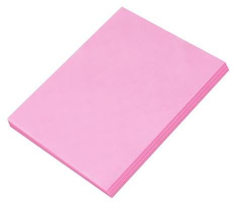 GSHLLO Lot de 200 feuilles de papier filtre collecteur de poussière pour ongles - 19 x 24 cm - Papier filtrant pour aspirateur à ongles - Feuilles de papier non tissé pour salon de maison - Rose