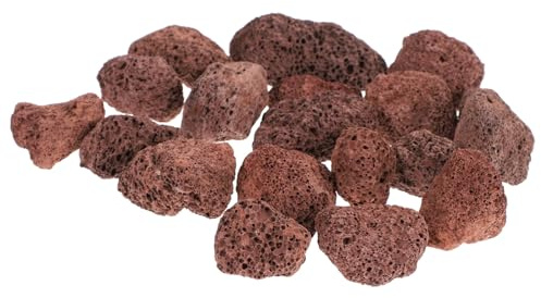 CLISPEED Aquarium Volcanic Rocks Filter Material Natural Lava Stone for Freshwater and Tanks Porous Breathable Substrate for Water Purification and Decorative Fish Tank Ornament