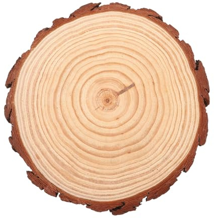 DOITOOL Outdoor Wooden Stepping Stone Wood Chip Walkway Paver Step for Lawn Patio Landscaping Decorative Stones for Garden