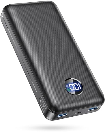 Power Bank, 26.800mAh Powerbank, Externe Handy-Akkus mit 22.5-W-Schnellladefunktion, USB-C-Eingang & -Ausgang, PD 3.0 und QC 4.0. Kompatibel mit iPhone 17, 16, 15, 14, für Samsung Galaxy S25,Asphalt