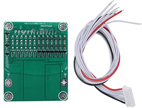 7S 24V 25A 500W Placa de protección de batería de Iones de Litio PCB con función de Equilibrio de Voltaje y disipador de Calor de Aluminio - de gestión de batería para Paquetes