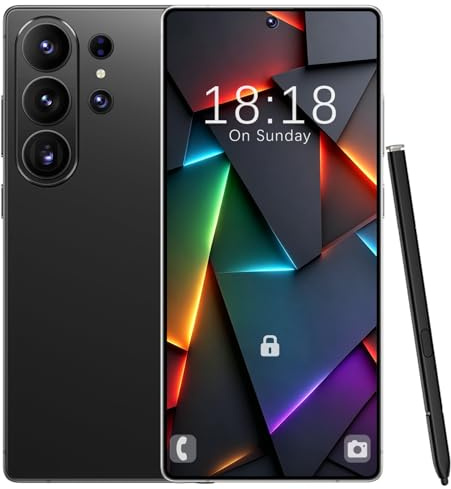 T-Smart 12+512GB Unlocked Android Smartphone – 6.9 HD Display, 4500 mAh Battery, 21+8 MP Dual Camera, Dual-SIM, Face ID & OTG – No Contract