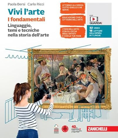 Vivi l'arte. Linguaggio, temi e tecniche nella storia dell'arte. Per la Scuola media. Con e-book
