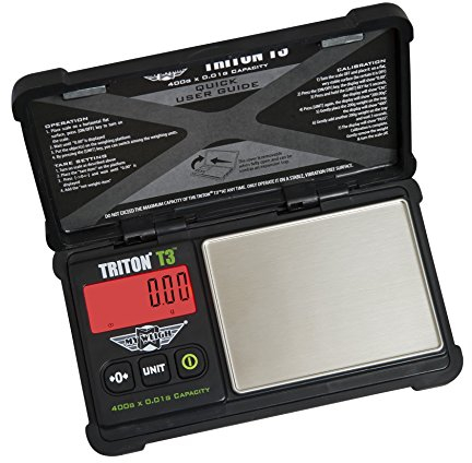 My Weigh T3 400 Triton, digitale Taschenwaage, Schwarz