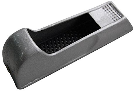 Toolland Blockhobel, für Gipskartonplatten, 140 x 40 mm, grau