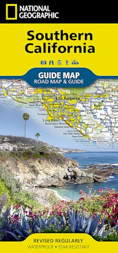Southern California (National Geographic Guide Map)
