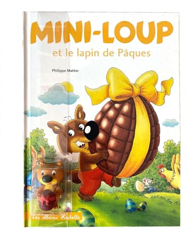 Mini-Loup et le lapin de pâques avec figurine
