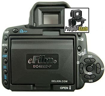 Delkin DC400D-P - Kameraausrüstung (Schwarz, Kunststoff, Canon 1D/ Ds / 40D / Rebel XSi/Rebel T1i / Rebel T2i / 50D / 5D Mark II / 7D Nikon D300 / D3000, 90,7 g)