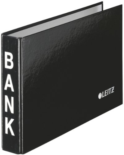 Leitz Bankordner (2-Ringe, 20 mm) schwarz